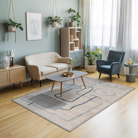 Ila Flatweave Wool Jute Rug