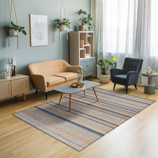 lufira Flatweave Wool Jute Rug