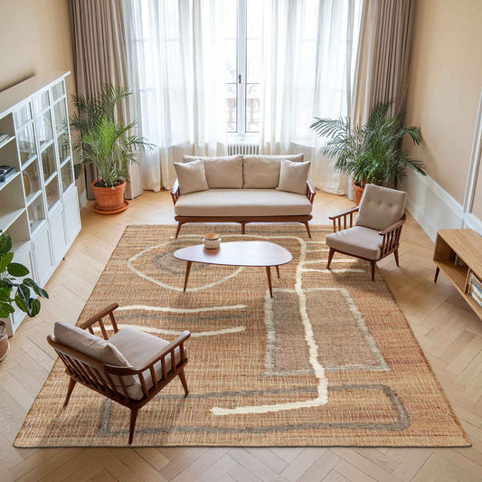 Martina Flatweave Wool Jute Rug