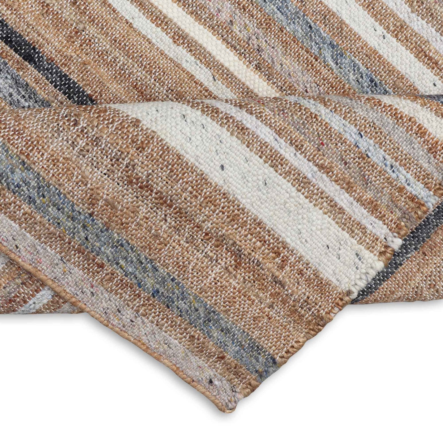 Kinza Flatweave Wool Jute Rug