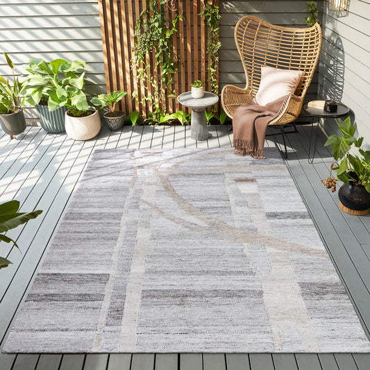 Matrix Rhombus outdoor indoor rug