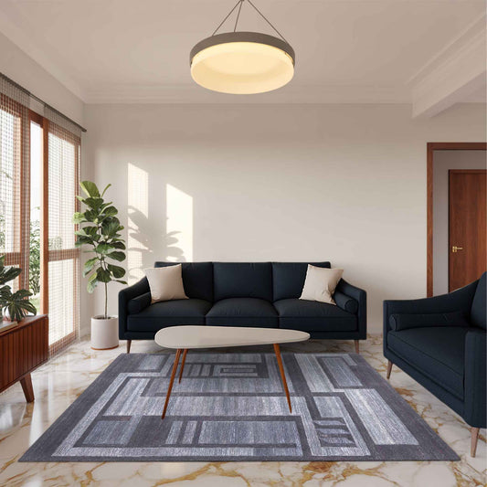 Modern Maze Hand Tufted Rug