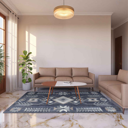 Navajo Hand Tufted Rug