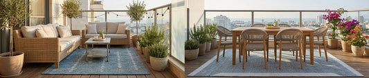 Best Outdoor Rugs for Balcony &amp; Patio Renovation: Durable &amp; Stylish Options