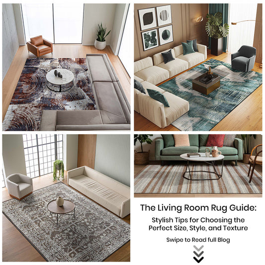 The Living Room Rug Guide: Stylish Tips for Choosing the