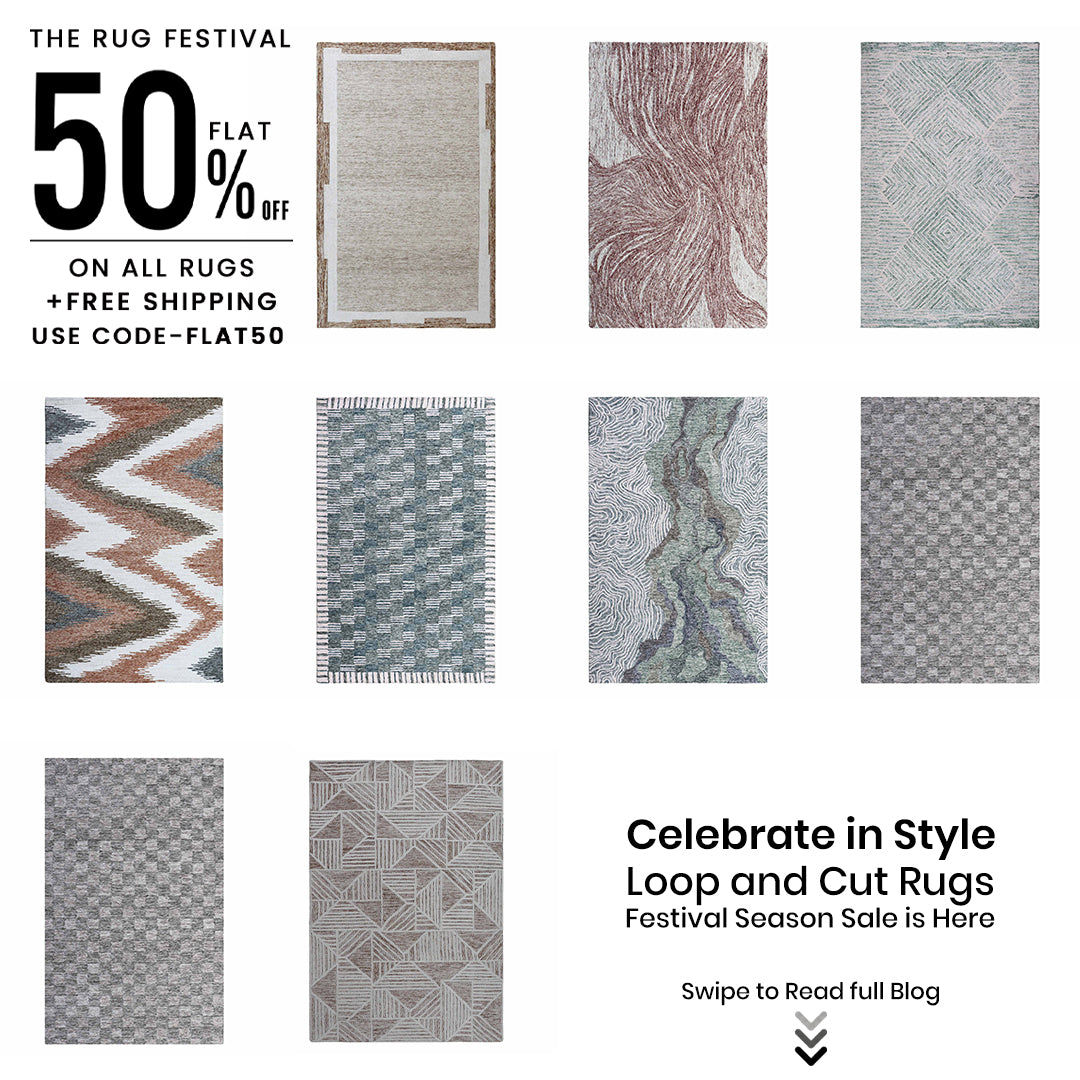 Celebrate in style the loop and cut rugs festival season sale is here