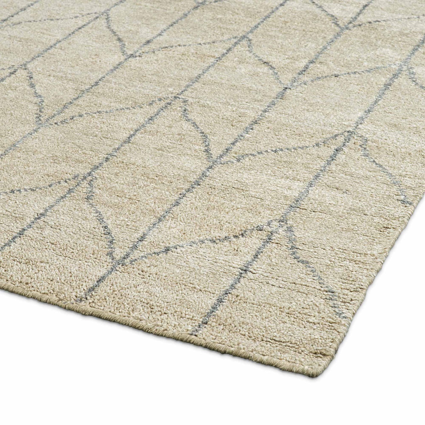 Sundra Sand Hand Knotted Bamboo Silk Rug