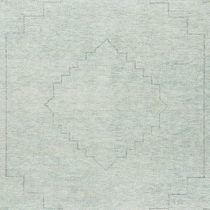 Delhi Collection Hand Woven Bamboo Silk Area Rug (GLACIER 2.0)