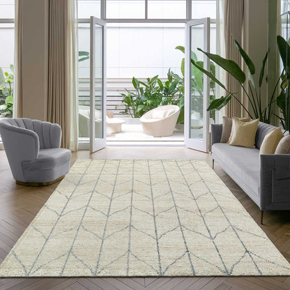 Sundra Sand Hand Knotted Bamboo Silk Rug