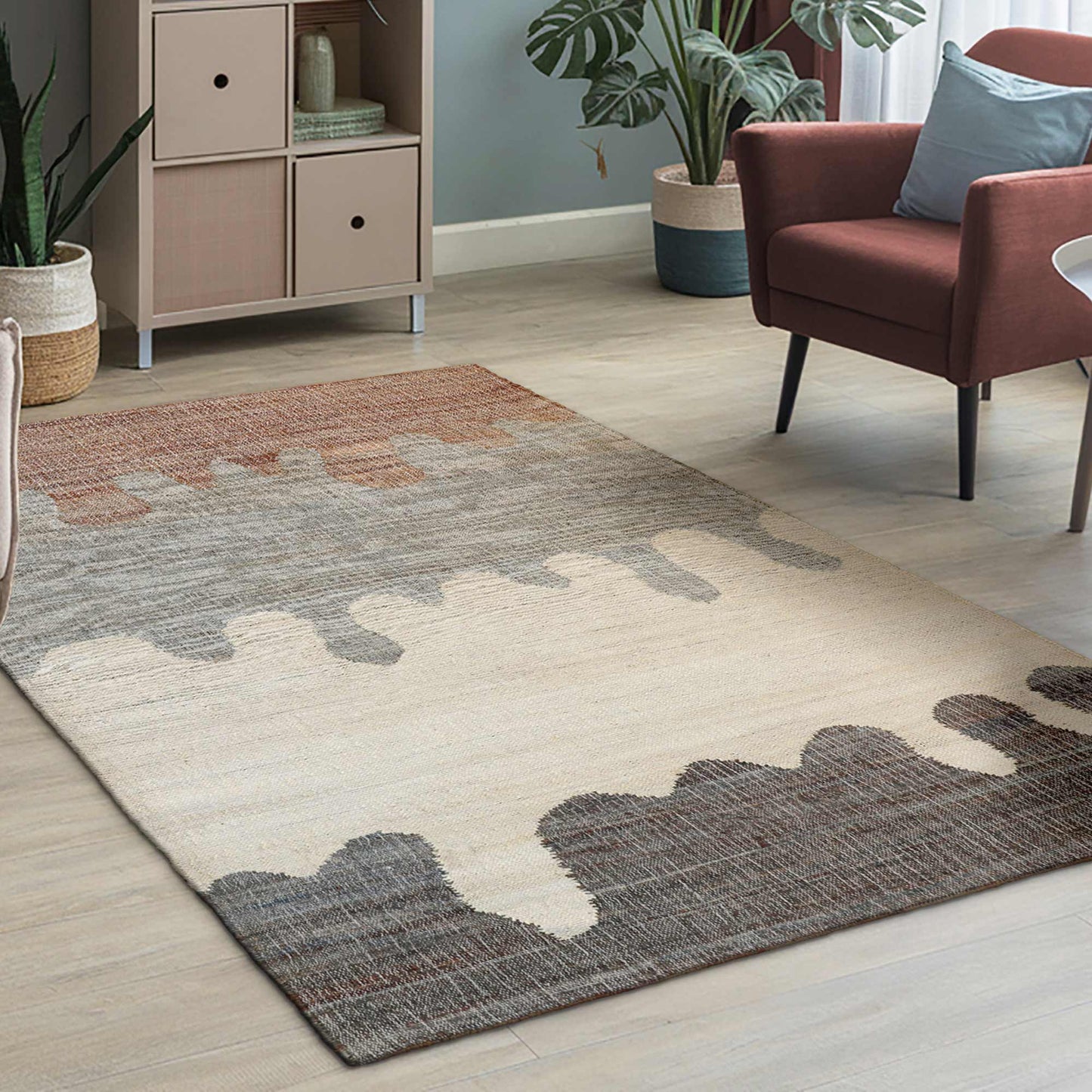Kulk  Flatweave Wool Jute Rug