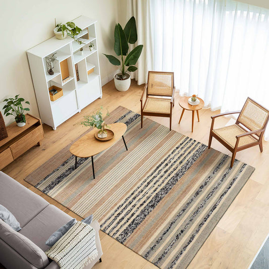 Saket Flatweave Wool Jute Rug