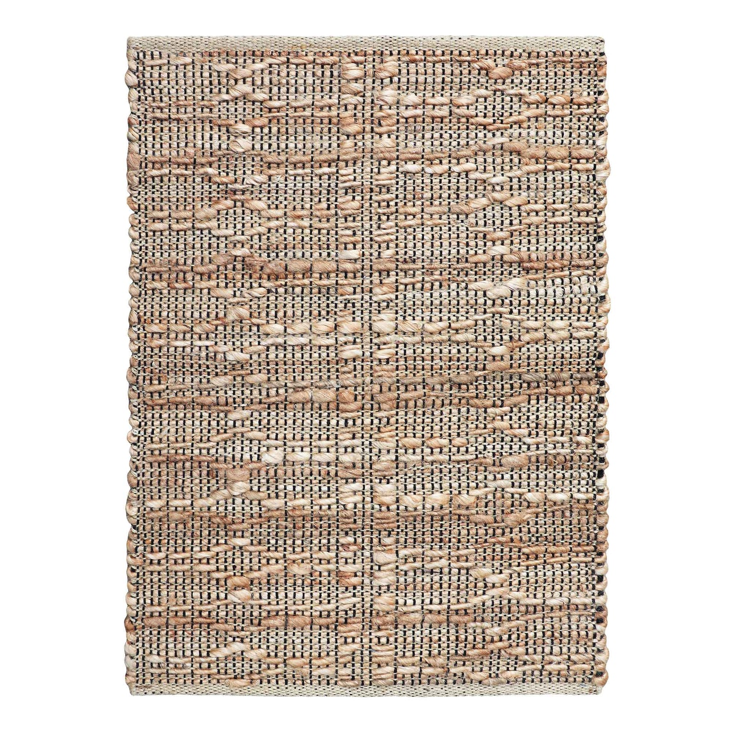 Glitter Stripe Flatweave Wool Jute Rug