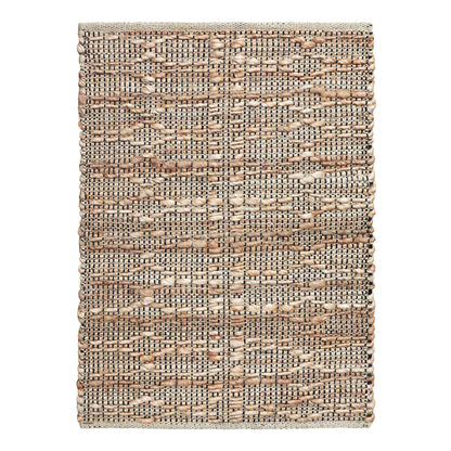 Glitter Stripe Flatweave Wool Jute Rug