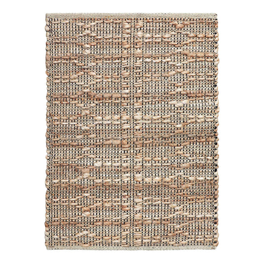 Glitter Stripe Flatweave Wool Jute Rug