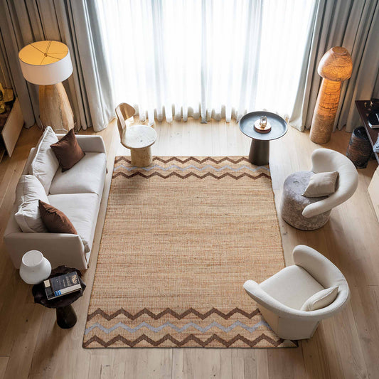 Duyi Flatweave Wool Jute Rug