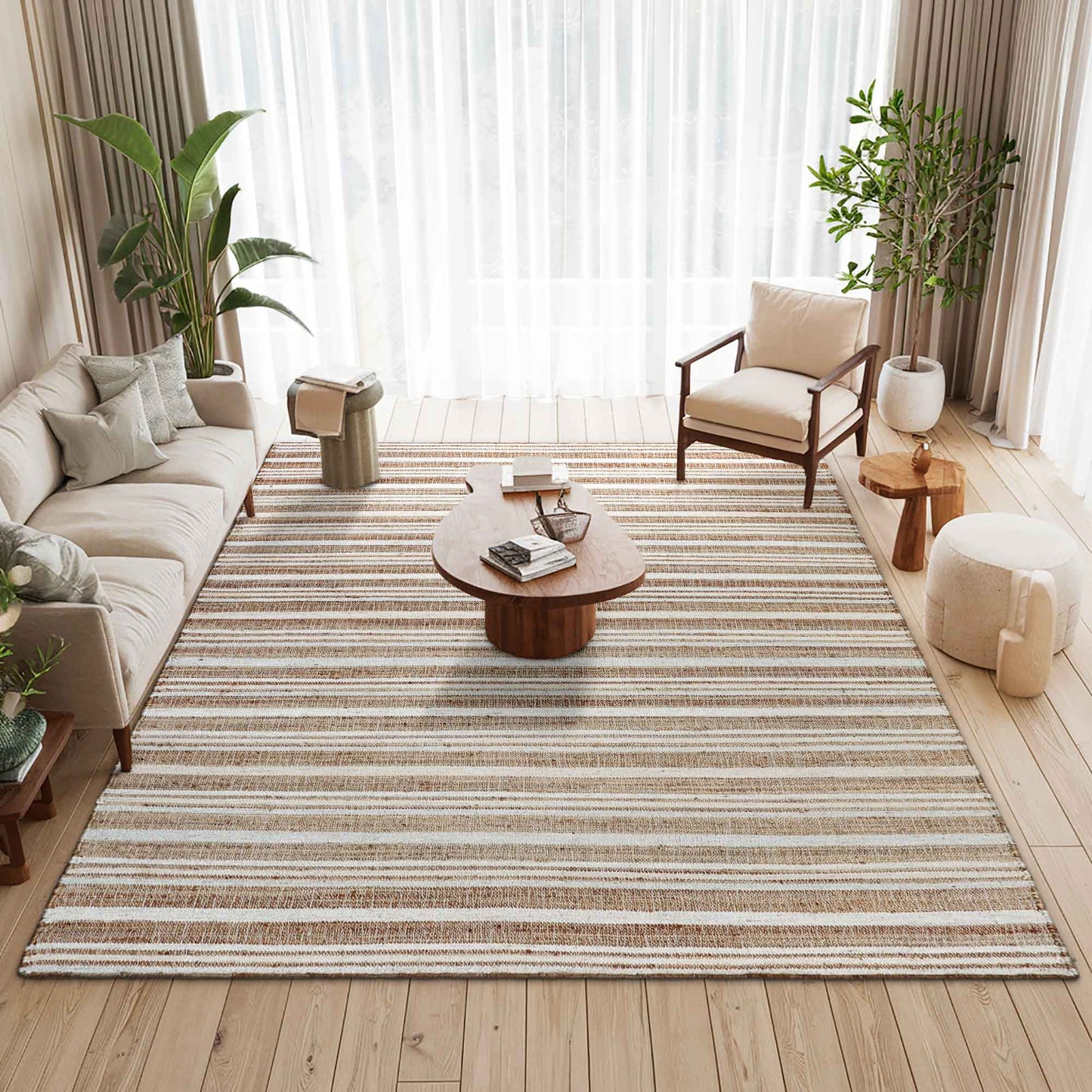 Dylis Flatweave Wool Jute Rug