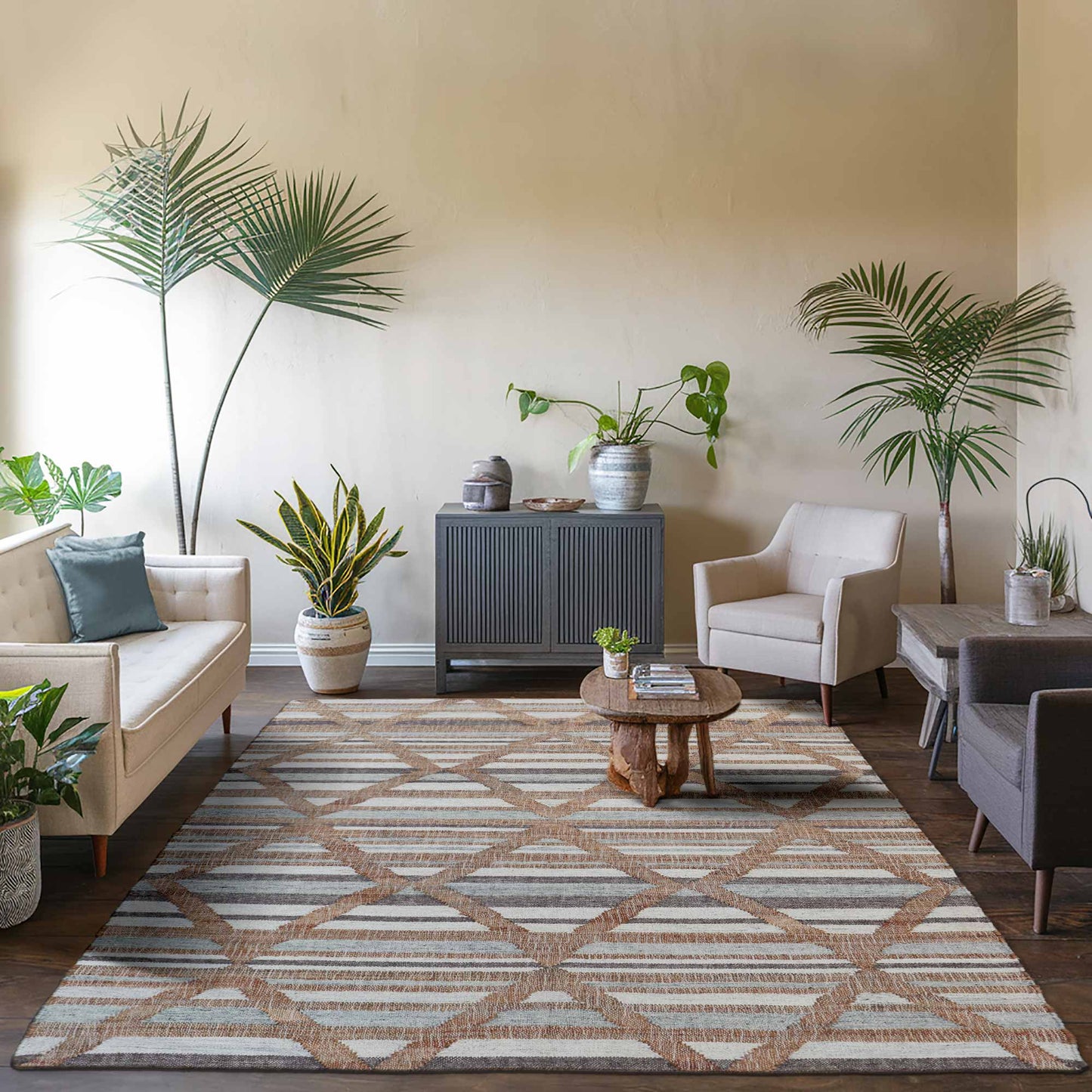 Adoni Flatweave Wool Jute Rug