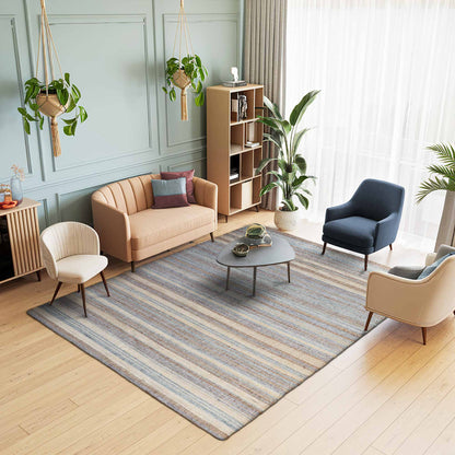 Ojas Flatweave Wool Jute Rug