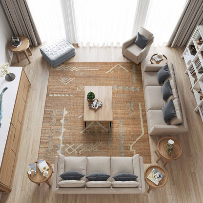 Bokaro Flatweave Wool Jute Rug