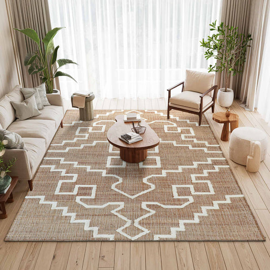 Mysuru Flatweave Wool Jute Rug