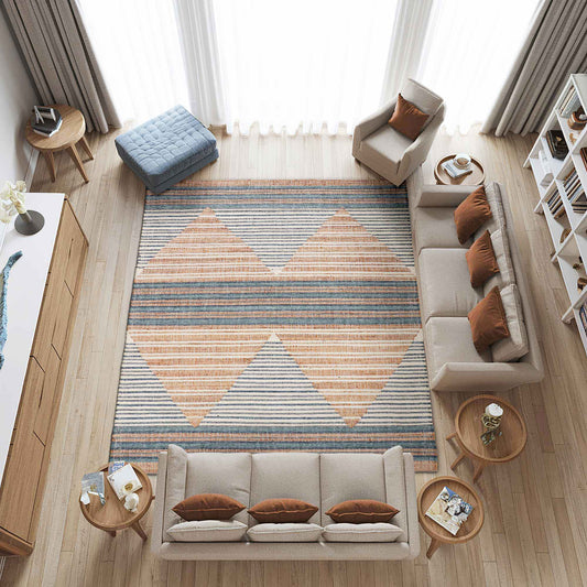 Gafil Flatweave Wool Jute Rug