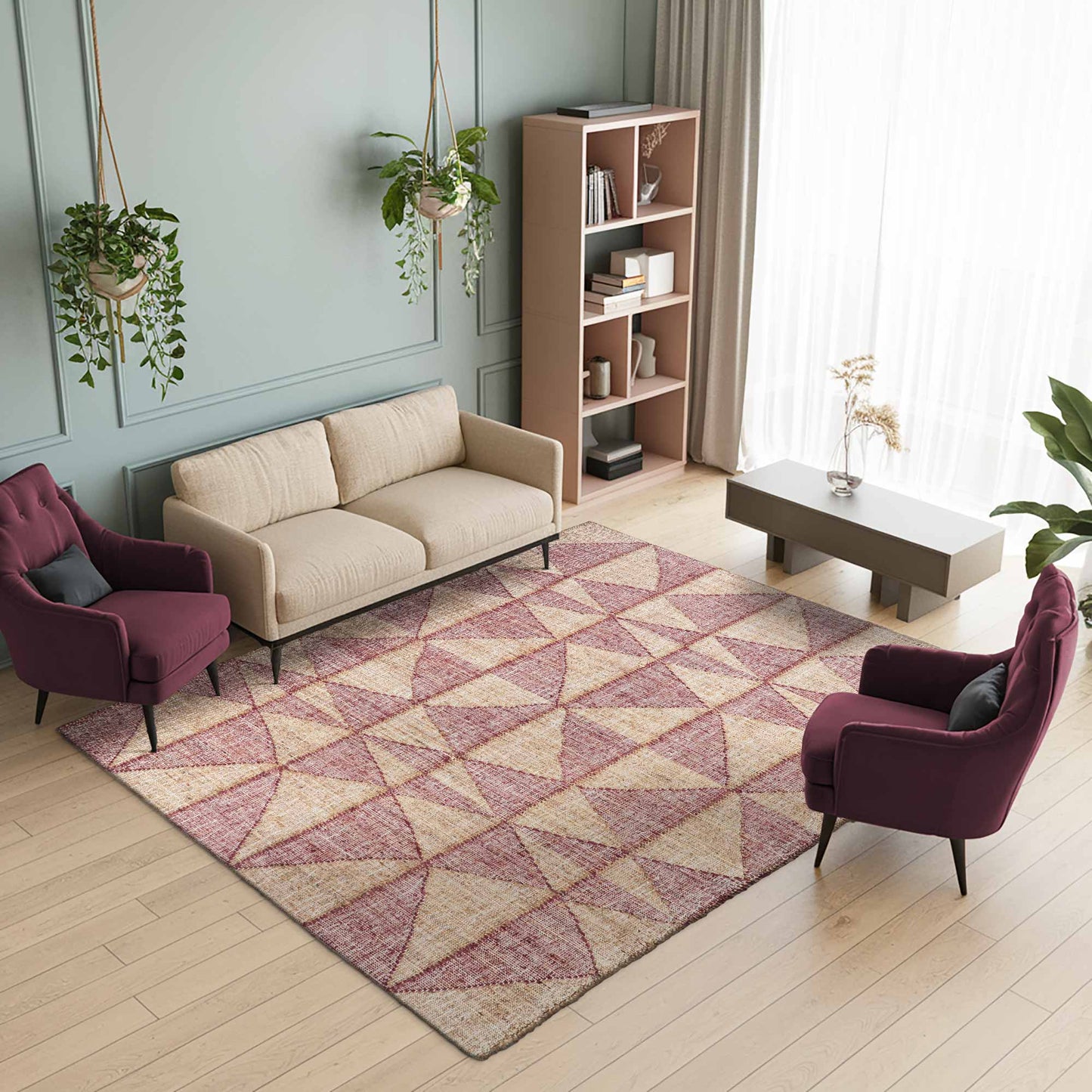 Dorab Flatweave Wool Jute Rug