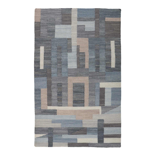 Tozi Flat Weave Wool Rug