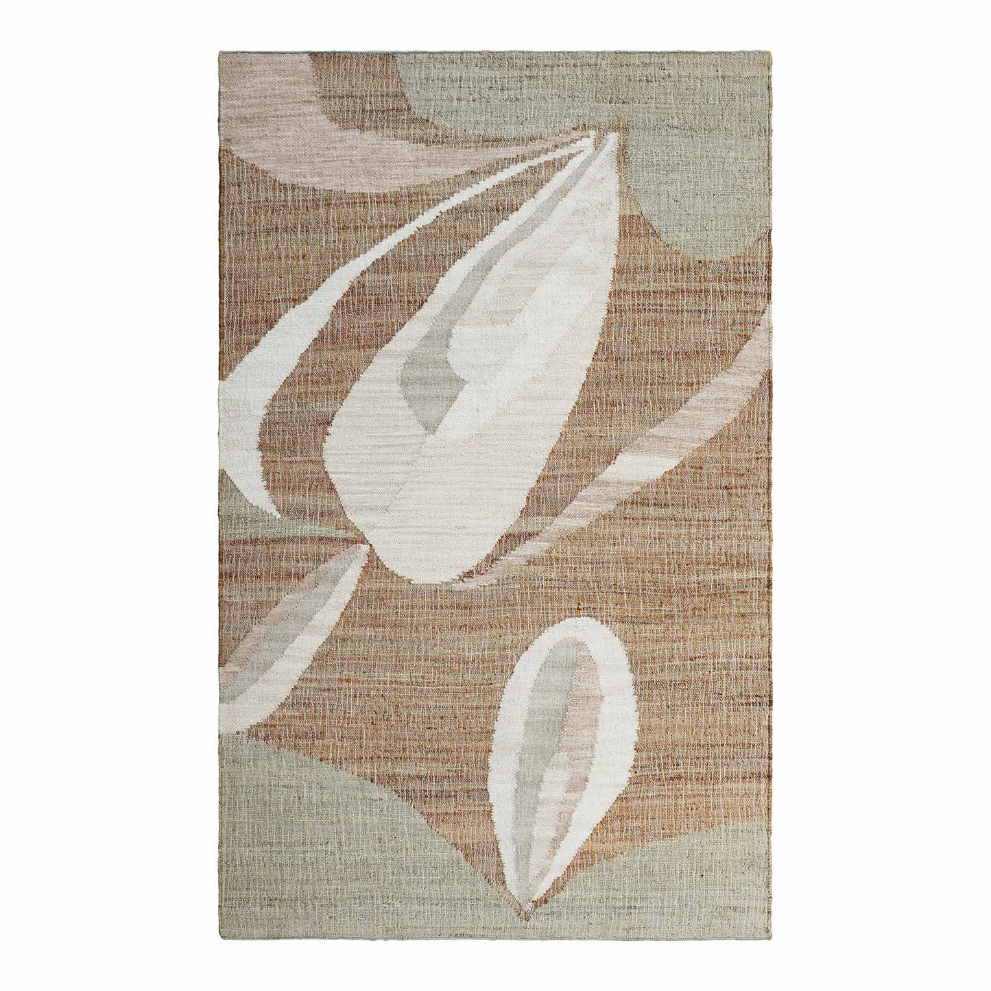 Aamr Flatweave Wool Jute Rug