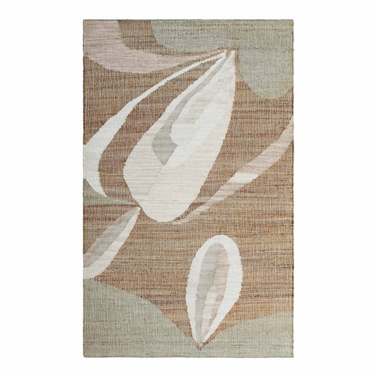 Aamr Flatweave Wool Jute Rug