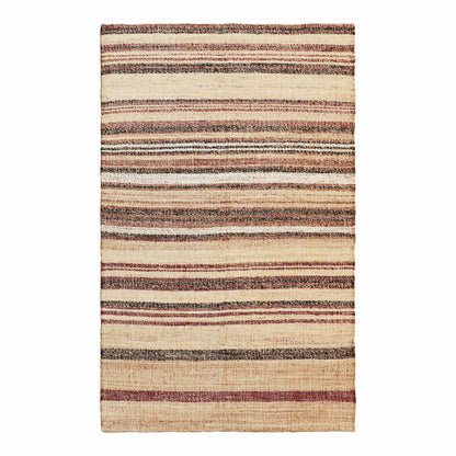 Fab Stripe Flatweave Wool Jute Rug