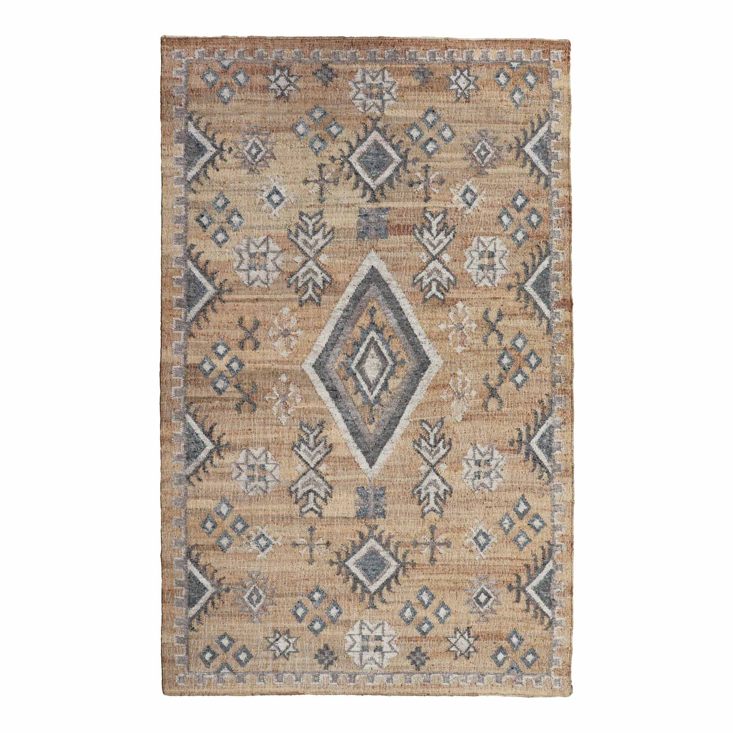 Kalan Flatweave Wool Jute Rug