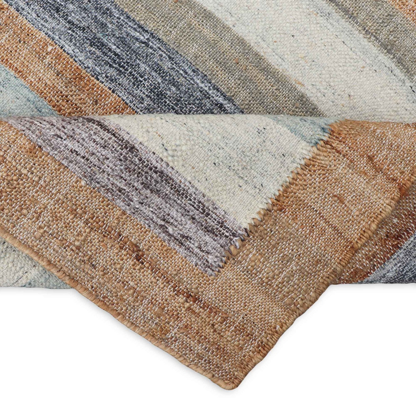 Khosrow Flatweave Wool Jute Rug