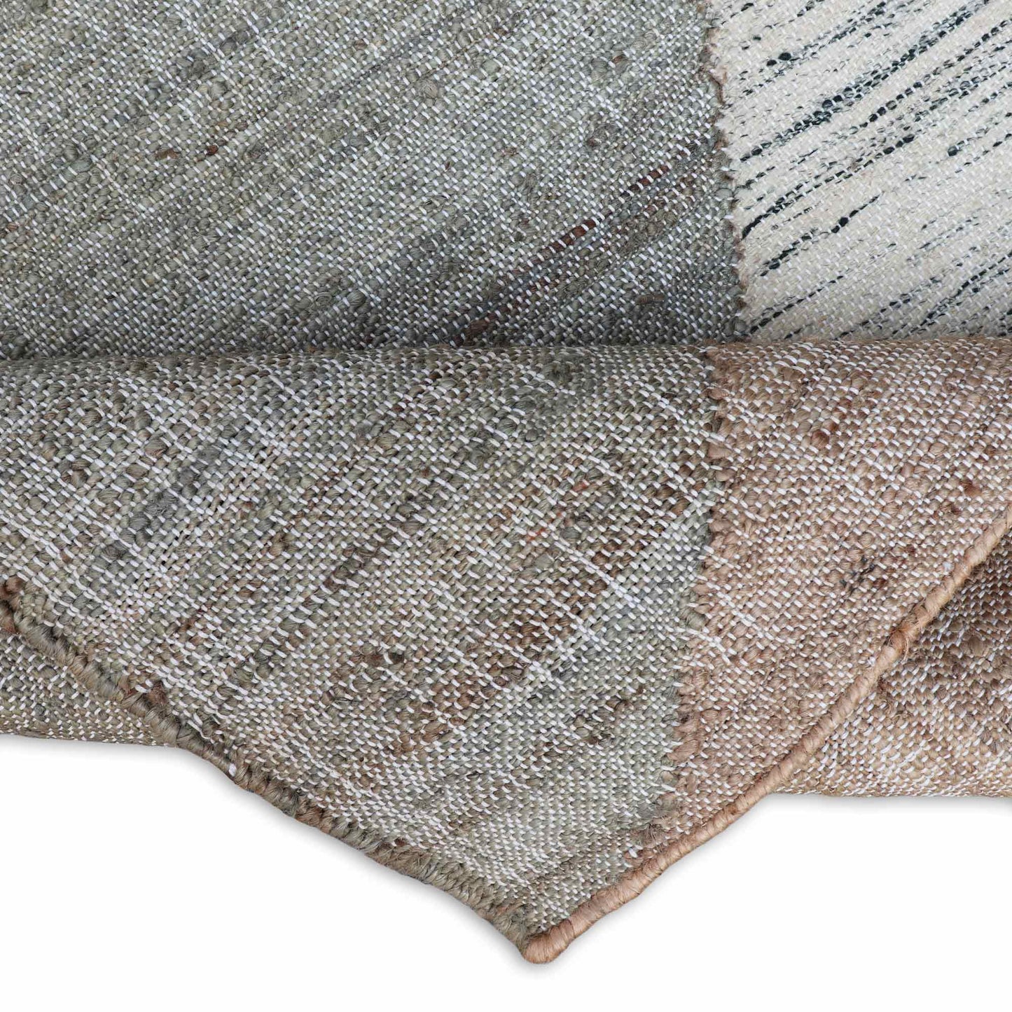 Dip Flatweave Wool Jute Rug