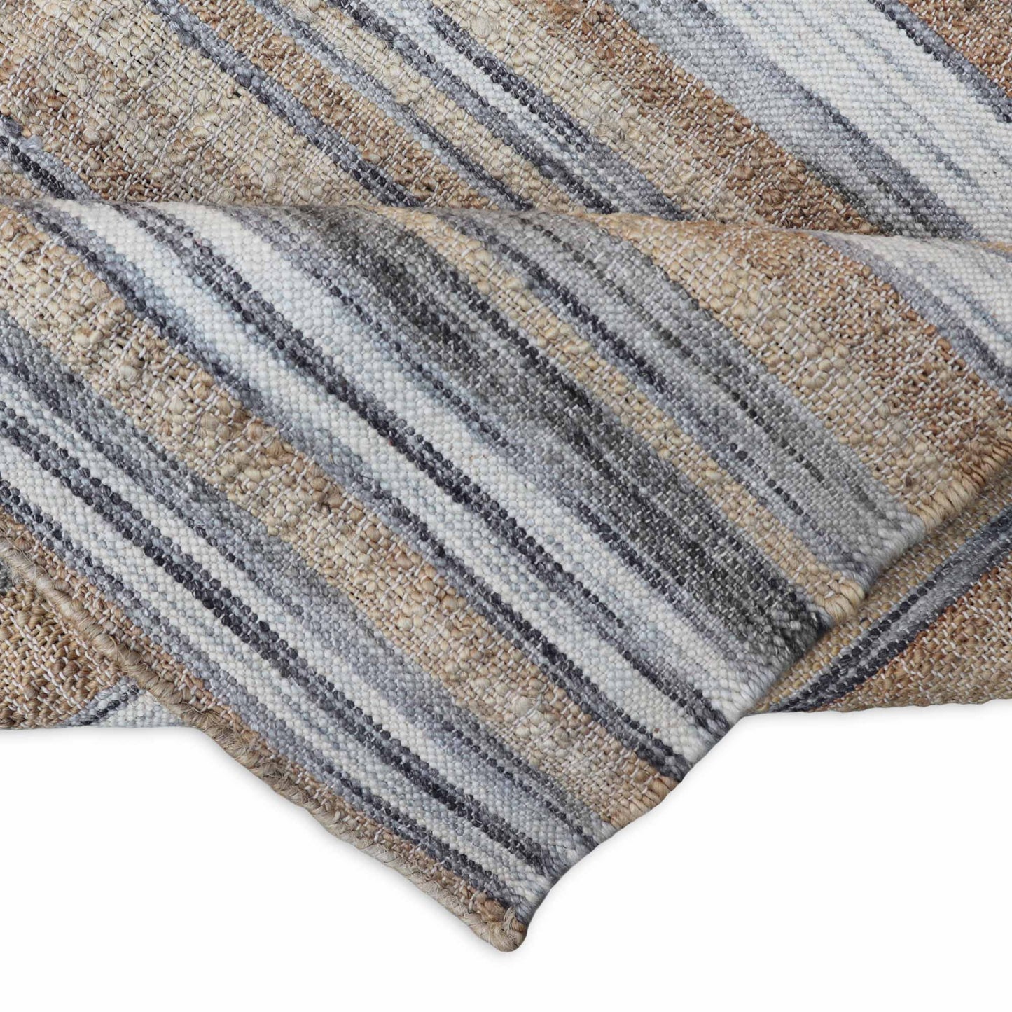 Rutba Flatweave Wool Jute Rug