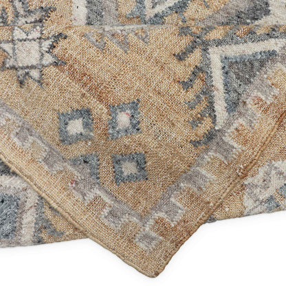Kalan Flatweave Wool Jute Rug