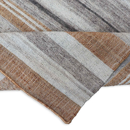 Piyusa Flatweave Wool Jute Rug