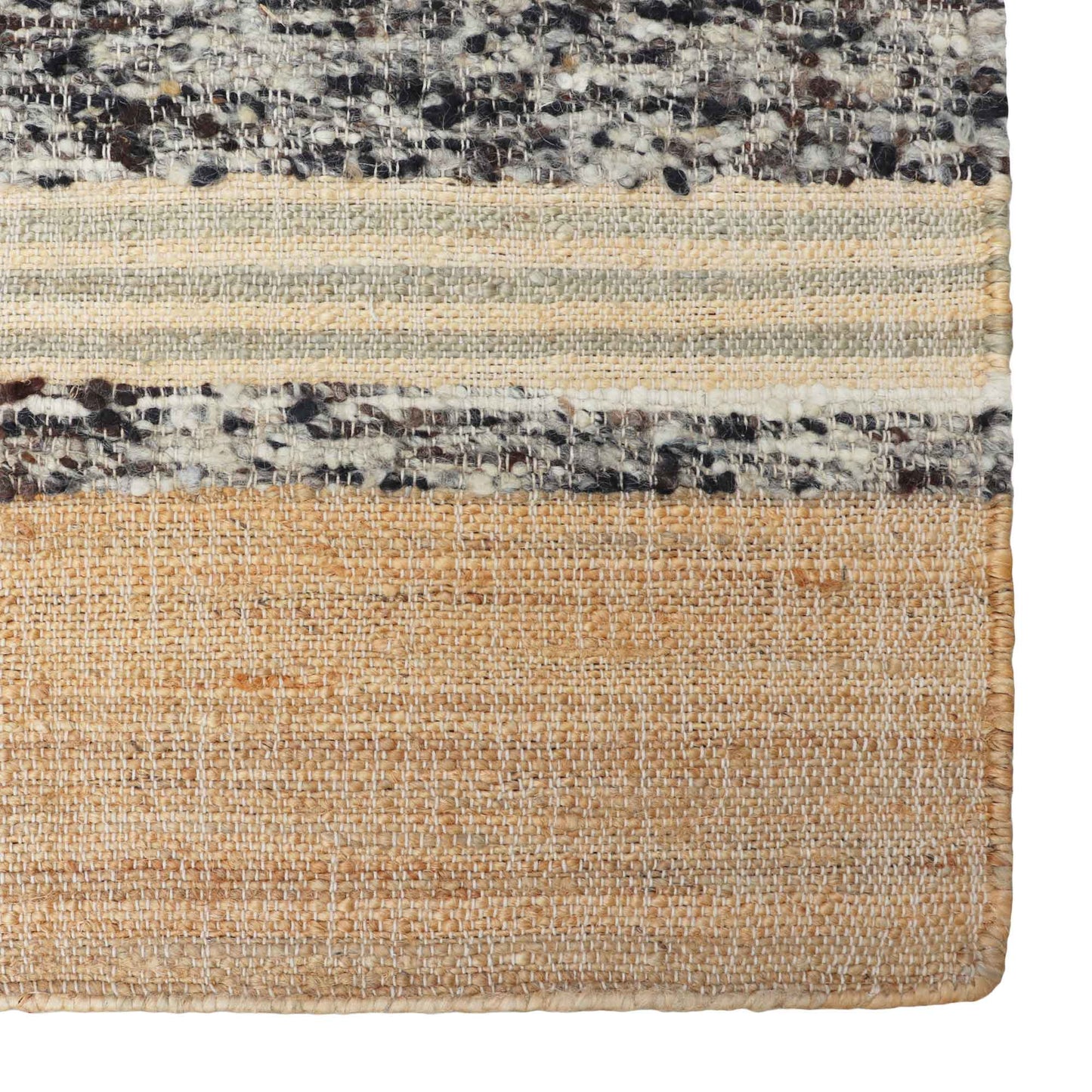 Saket Flatweave Wool Jute Rug