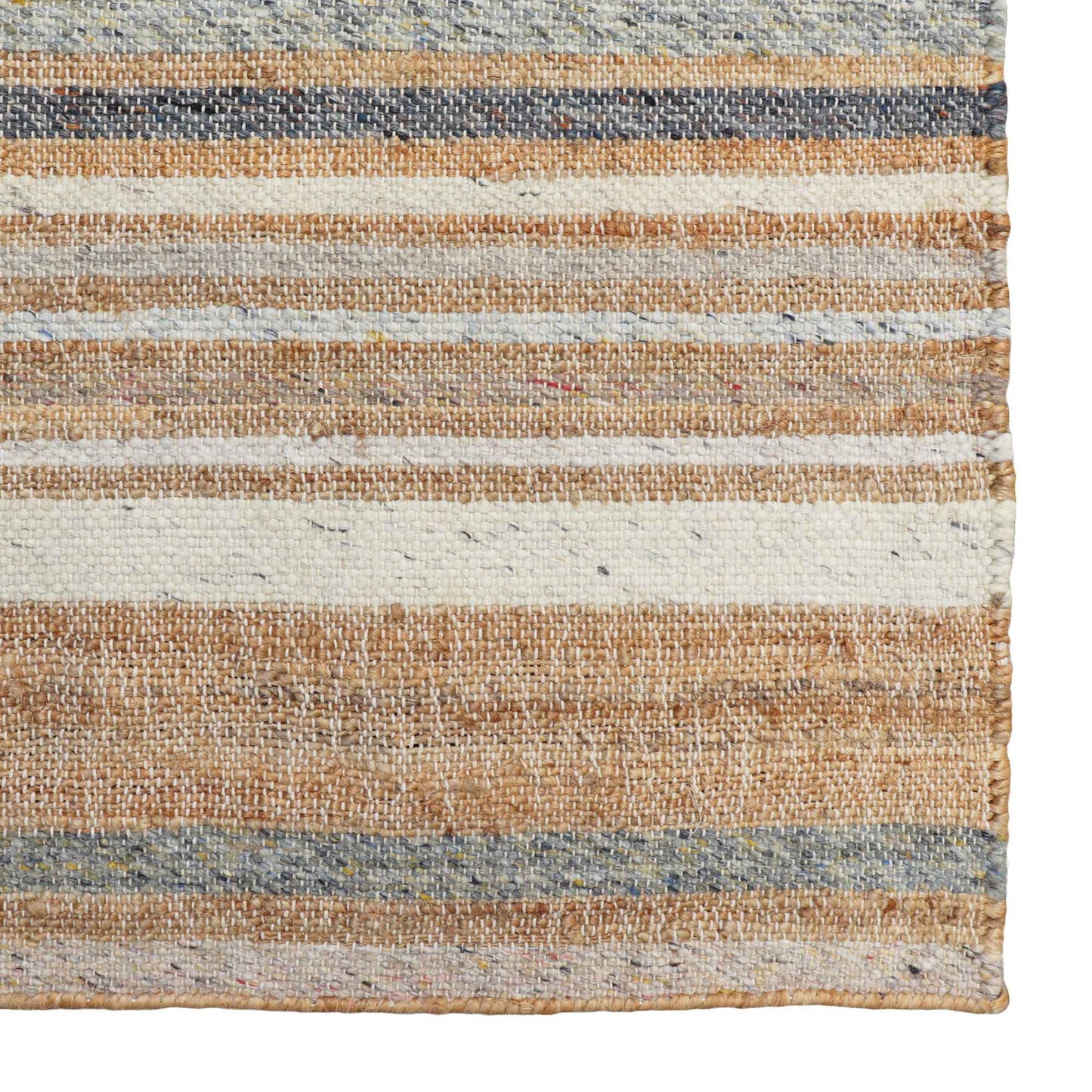 Kinza Flatweave Wool Jute Rug