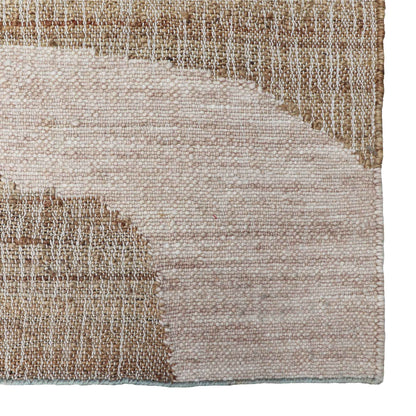 Aamr Flatweave Wool Jute Rug