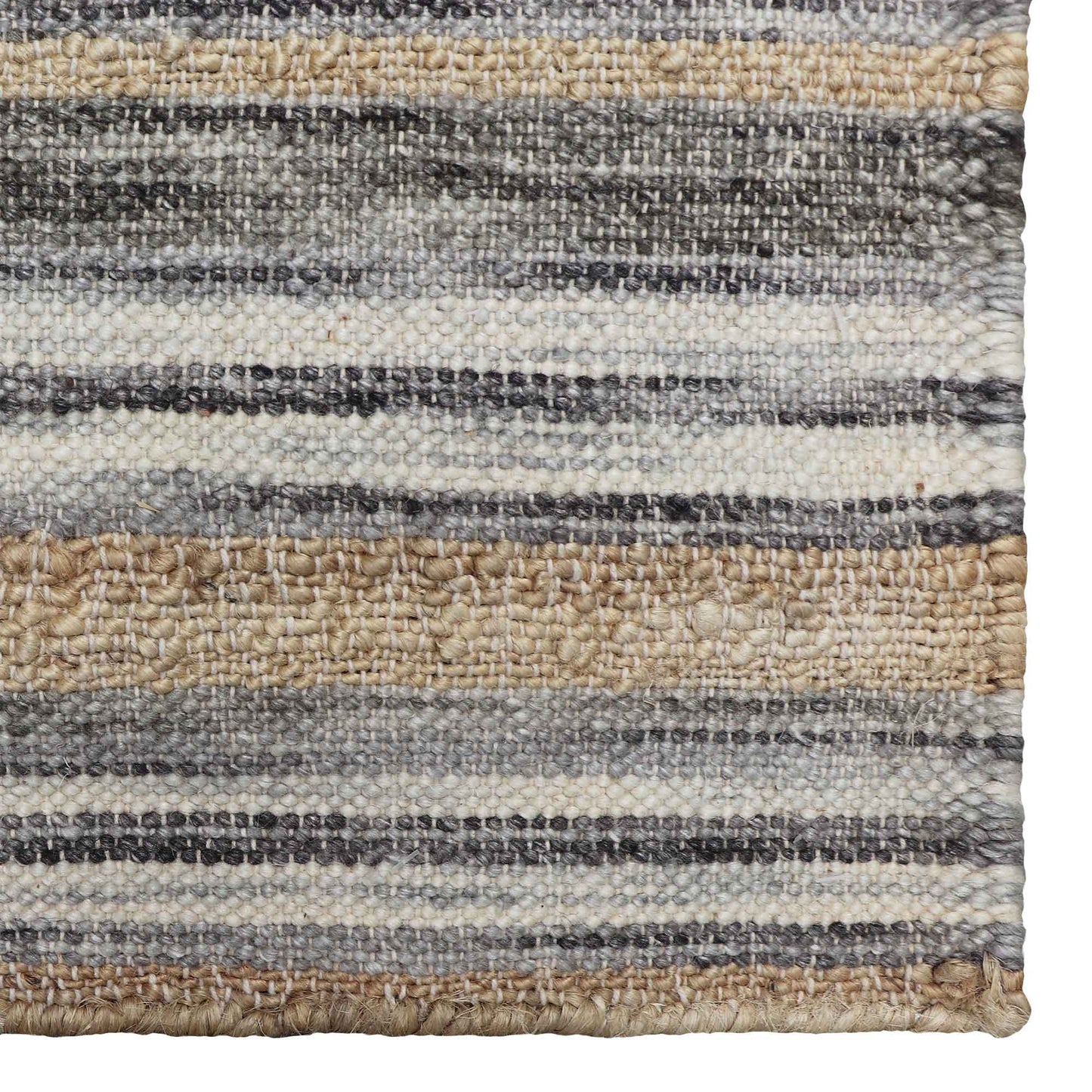 Salar Flatweave Wool Jute Rug