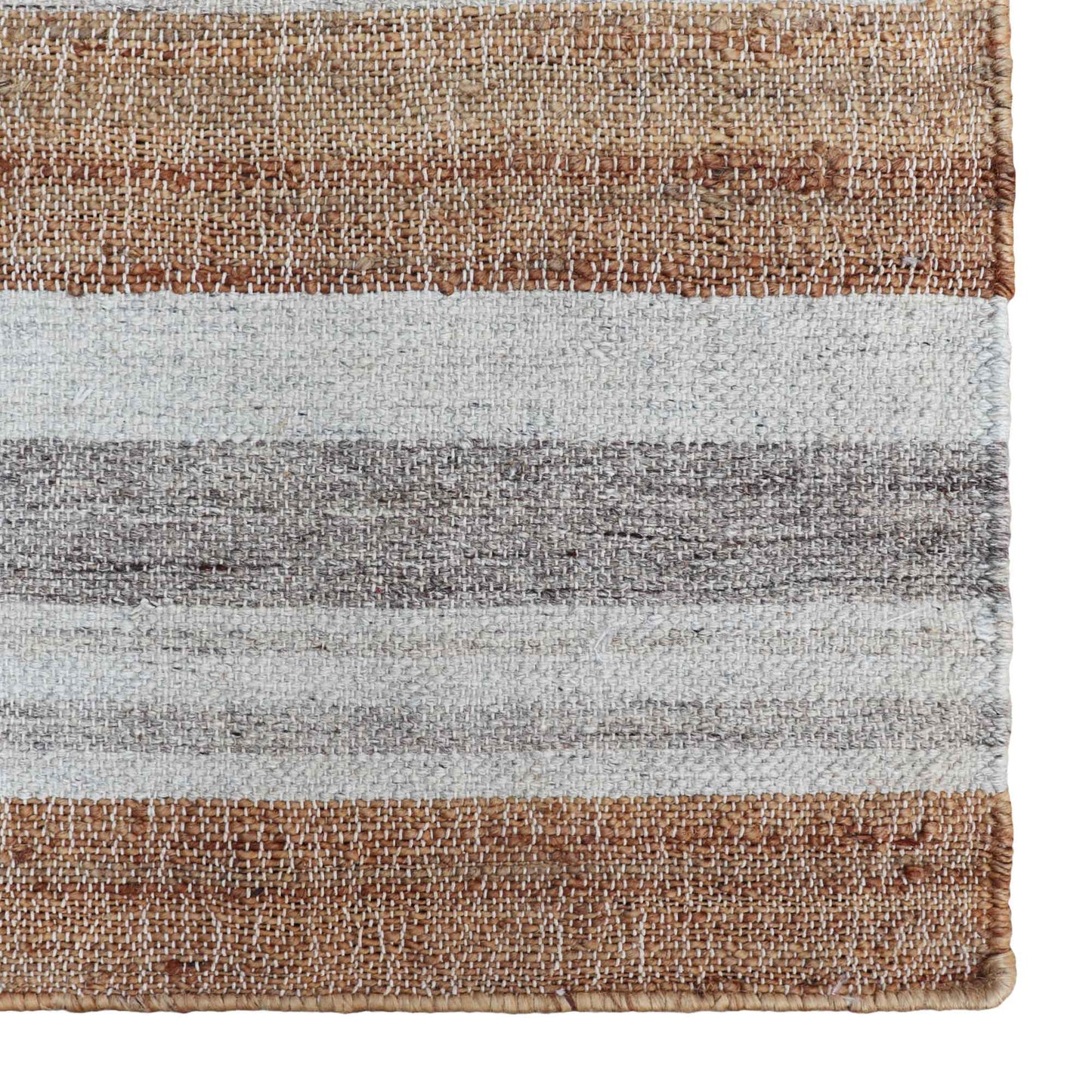 Piyusa Flatweave Wool Jute Rug