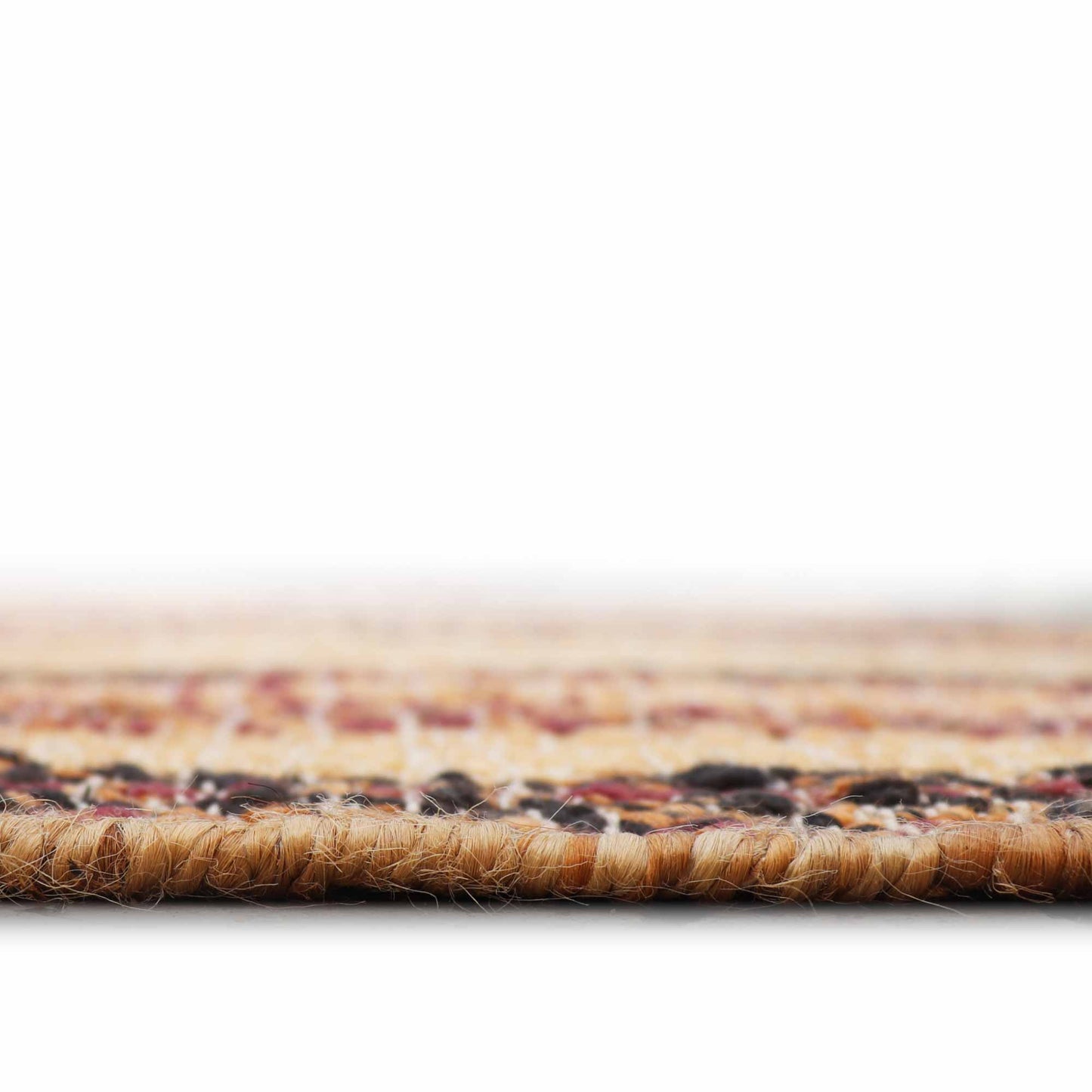 Fab Stripe Flatweave Wool Jute Rug