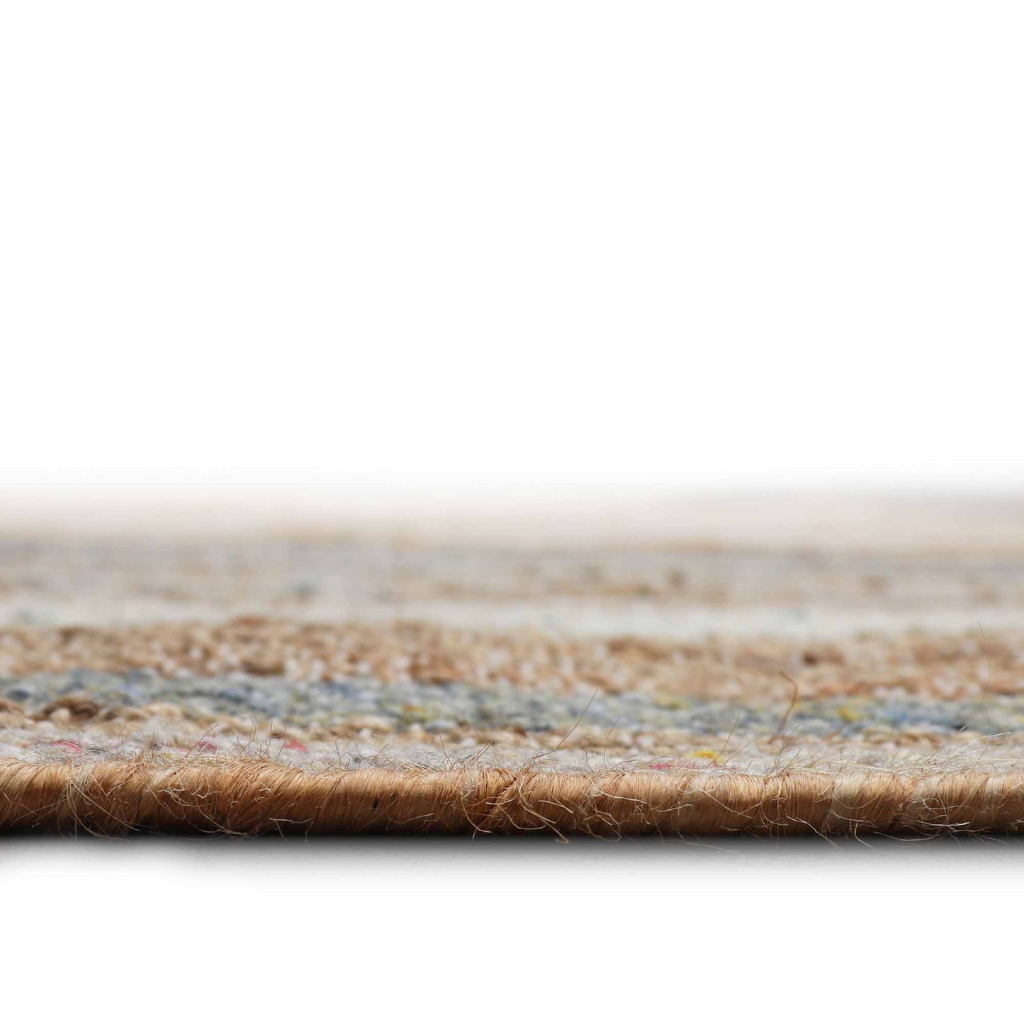 Kinza Flatweave Wool Jute Rug