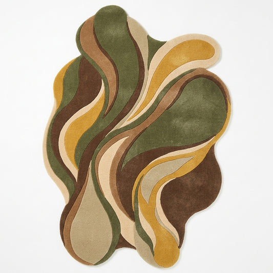 Tarang – Hand Tufted Organic Shape Rug