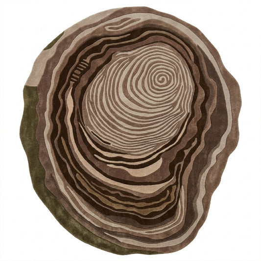  Aakar Shape Handtufted Rugs 