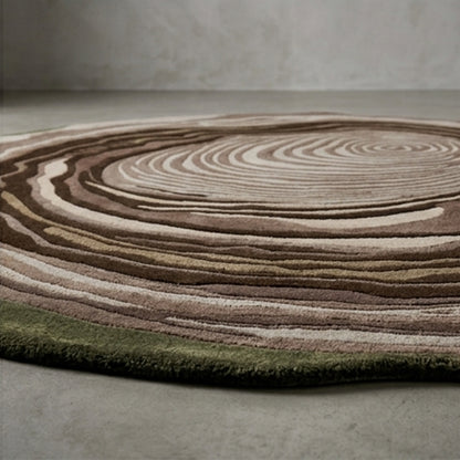  Aakar Shape Handtufted Rugs 