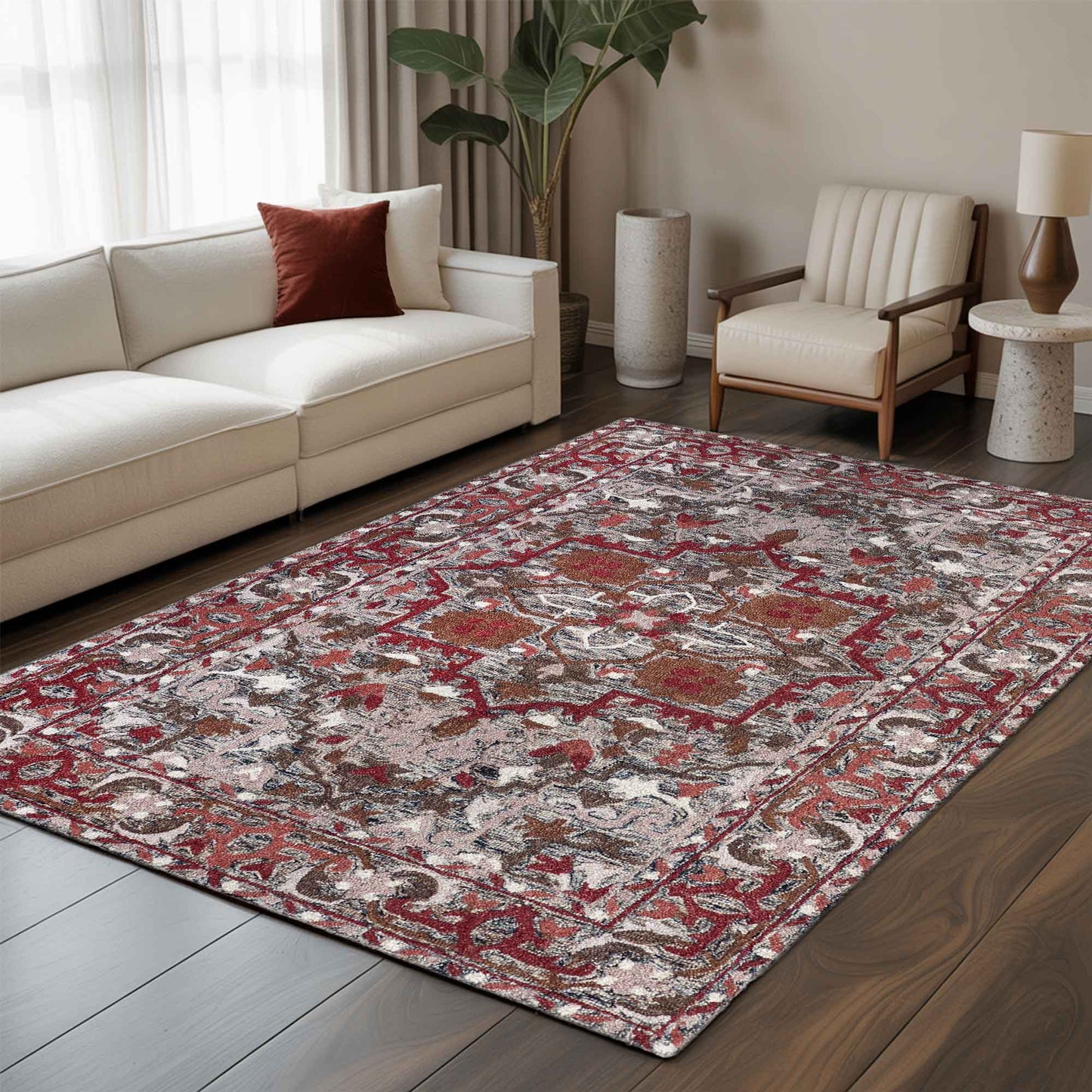 Heriz Tufted Rug