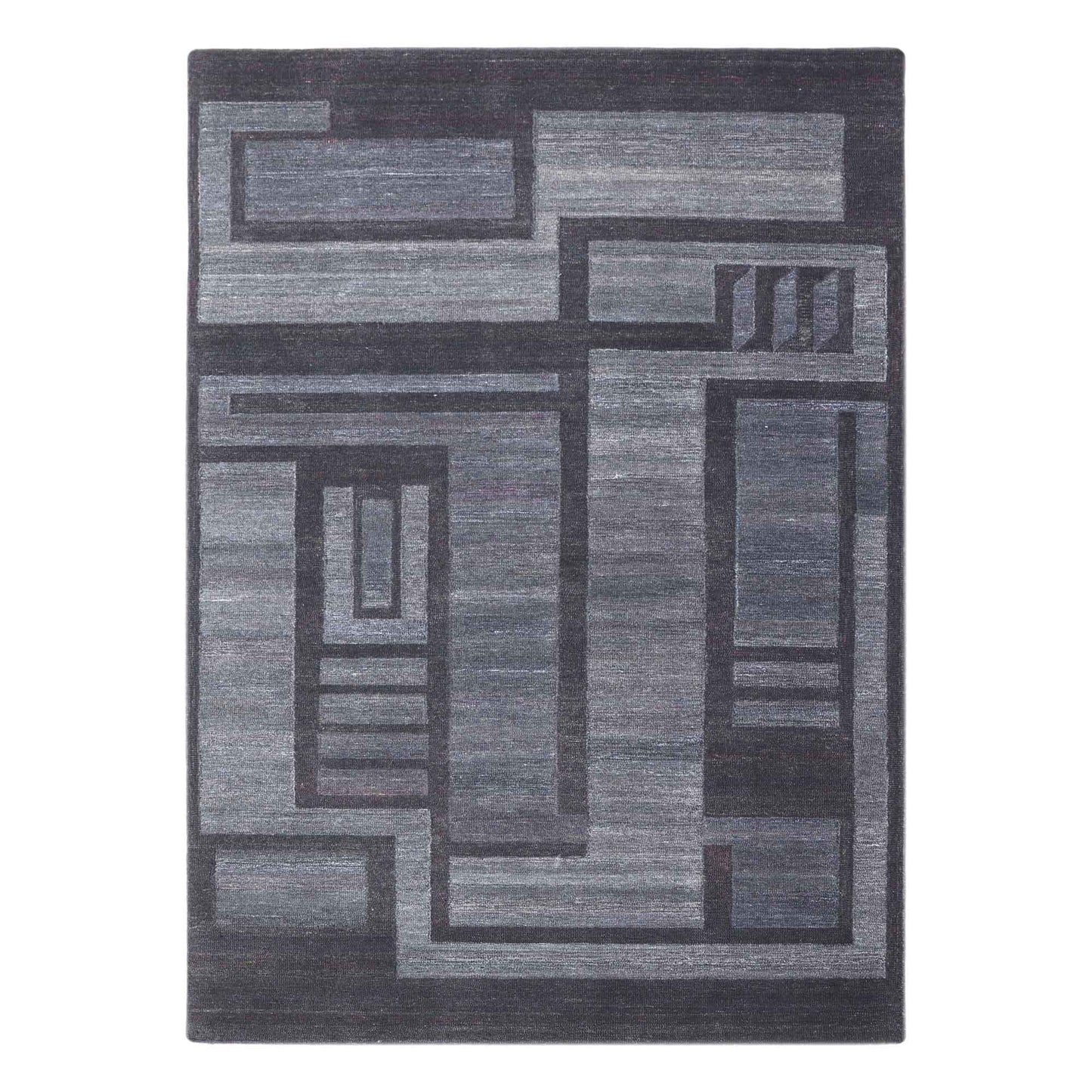 Modern Maze Hand Tufted Rug