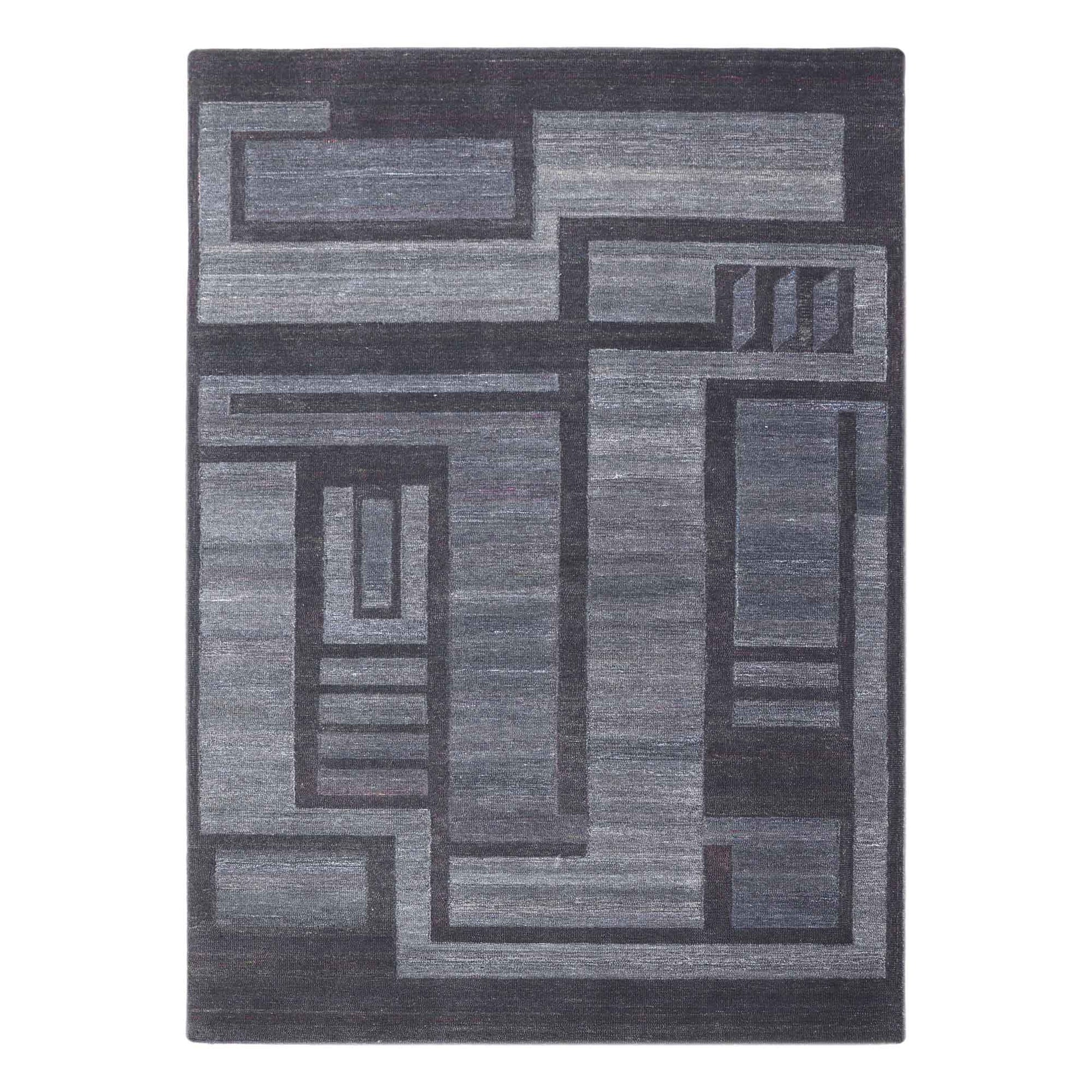 Modern Maze Hand Tufted Rug
