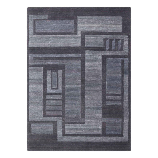 Modern Maze Hand Tufted Rug